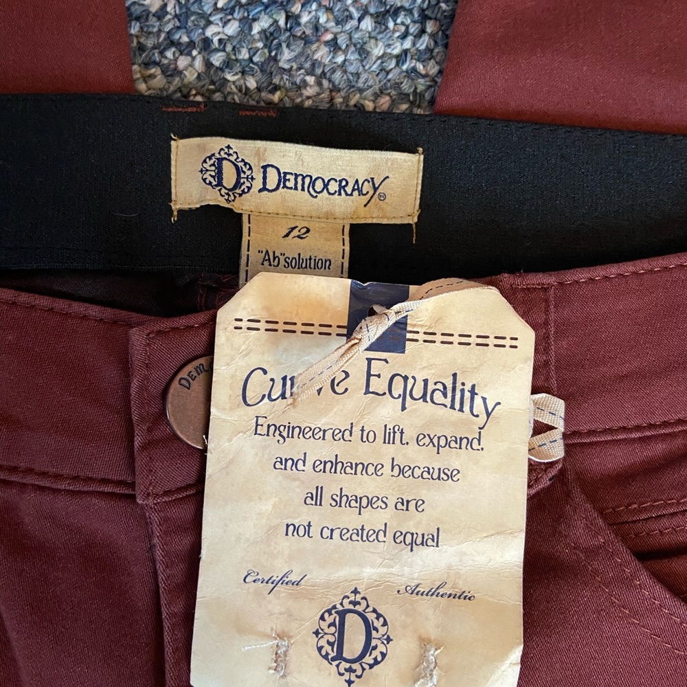 Democracy Ab Solution Jeans/jeggings NWT